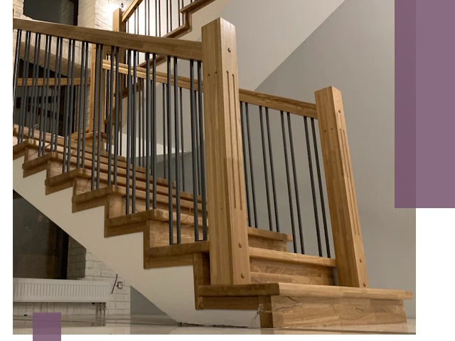 Реставрация деревянных и металлических лестниц в Солнечногорске