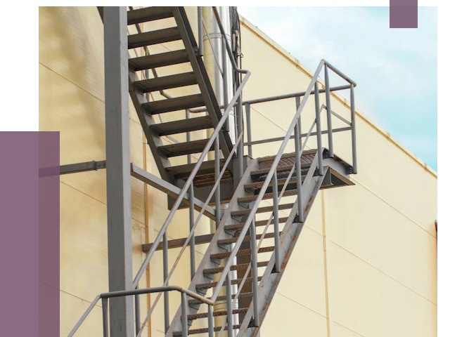 Пожарные лестницы в Солнечногорске от 12490 руб. — монтаж и продажа | ПРОЛЁТ-Слн