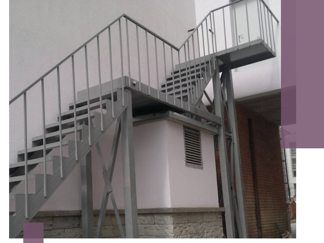 Монтаж пожарных лестниц под ключ в Солнечногорске с гарантией качества