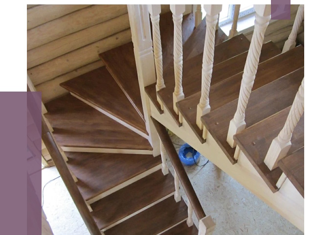 Реставрация деревянных лестниц в Солнечногорске от 4371 руб.