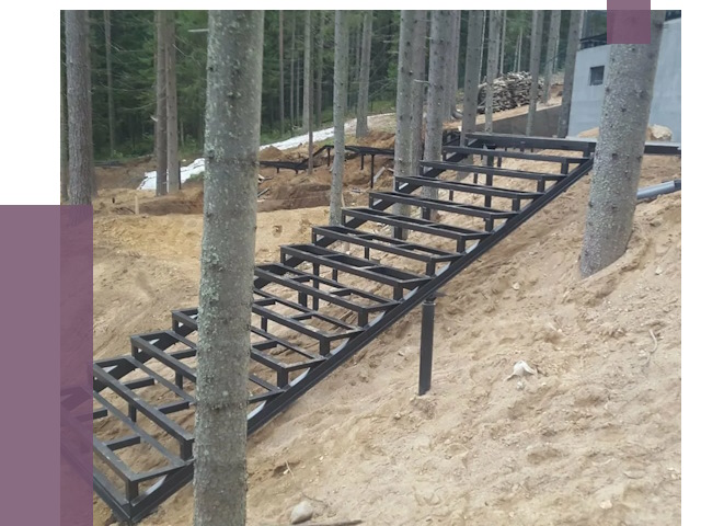 Монтаж металлических лестниц в Солнечногорске от 13791 руб. 