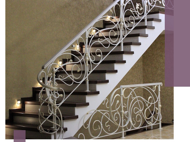 Кованые лестницы под ключ в Солнечногорске — изготовление и монтаж