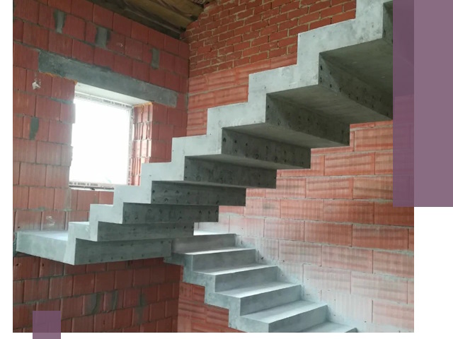 Бетонные лестницы под ключ в Солнечногорске: монтаж, демонтаж, ремонт