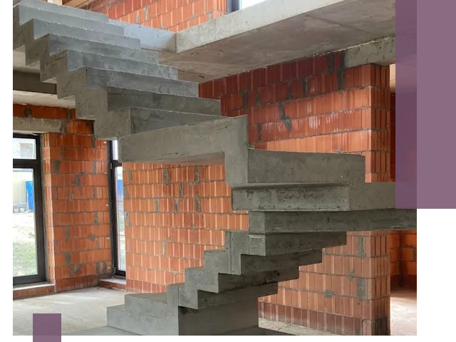 Изготовление бетонных лестниц под ключ в Солнечногорске