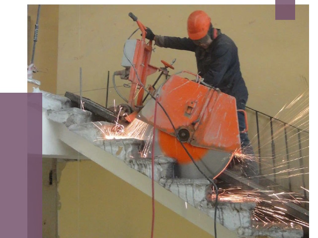 Демонтаж бетонных лестниц в Солнечногорске от 4684 руб. за м2 | ПРОЛЁТ-Слн