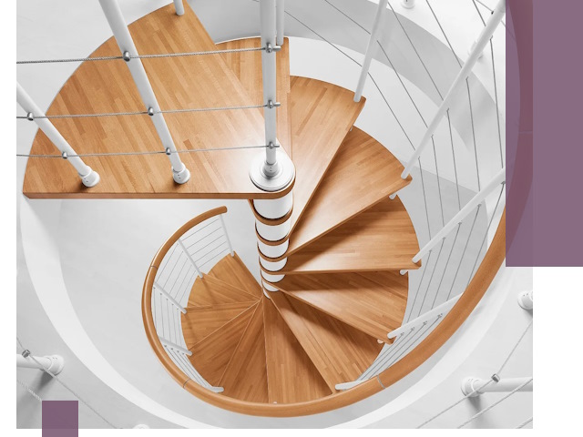 Изготовление винтовых лестниц под ключ в Солнечногорске