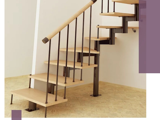 Монтаж лестниц на больцах в Солнечногорске — быстро и надежно