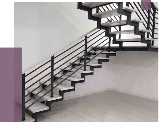 Лестницы на металлокаркасе под ключ в Солнечногорске от 13010 руб. | ПРОЛЁТ-Слн