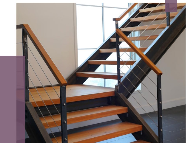 Изготовление лестниц на металлокаркасе в Солнечногорске от 19255 руб. | ПРОЛЁТ-Слн