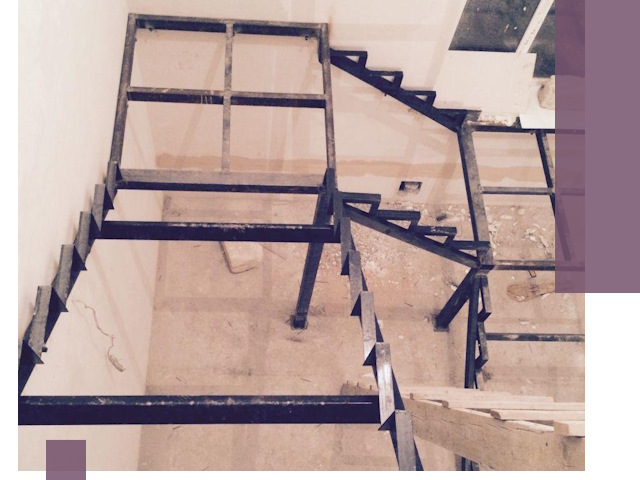 Монтаж лестниц на металлокаркасе в Солнечногорске быстро и качественно