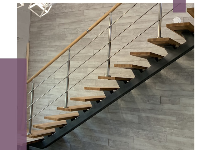 Изготовление лестниц на монокосоуре в Солнечногорске от 77540 руб. 