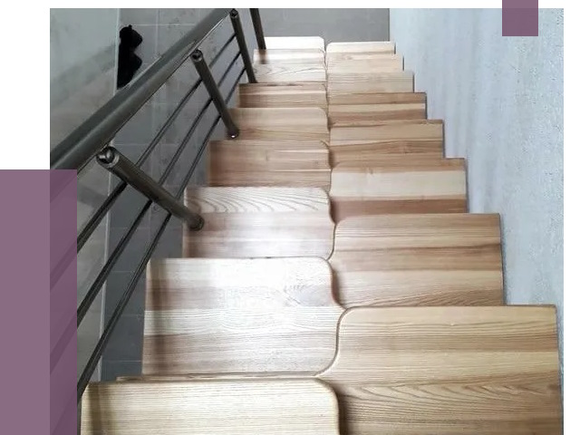 Лестницы гусиный шаг в Солнечногорске от 13270 руб. под ключ | ПРОЛЁТ-Слн