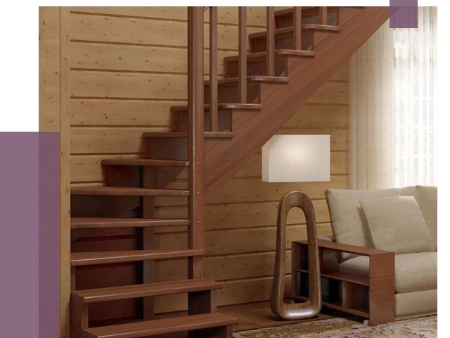 Лестницы эконом класса в Солнечногорске от 18578 руб. бюджетные решения