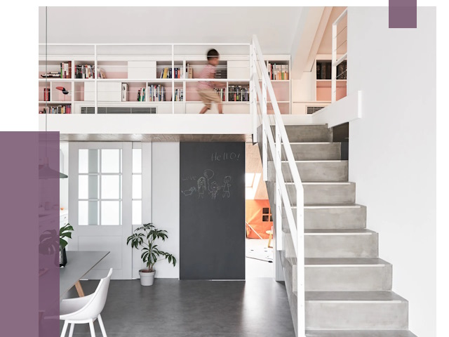 Лестницы для двухуровневой квартиры в Солнечногорске от 179538 руб. | ПРОЛЁТ-Слн