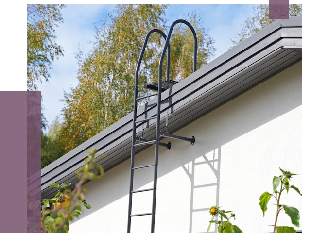 Лестницы на крышу в Солнечногорске от 19463 руб. — монтаж и монтаж ПРОЛЁТ-Слн