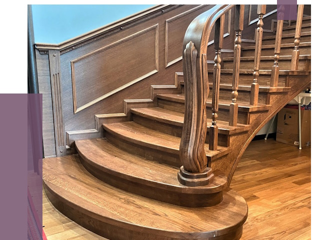 Дубовые лестницы под ключ в Солнечногорске от 179538 руб. — ПРОЛЁТ-Слн