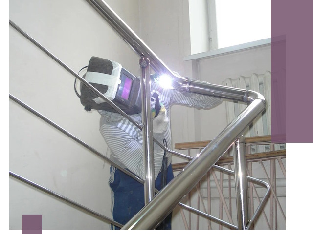 Монтаж перил и ограждений качественно в Солнечногорске