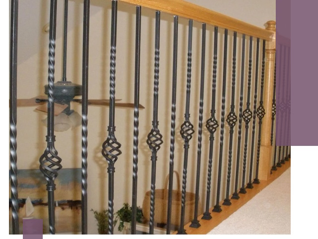 Изготовление и монтаж кованных перил в Солнечногорске под ключ