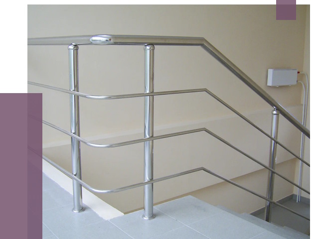 Алюминиевые перила в Солнечногорске от 6453 руб. под ключ | ПРОЛЁТ-Слн