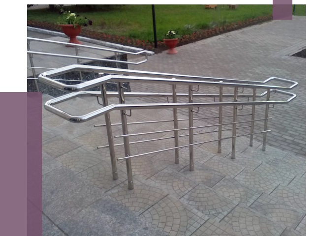 Перила для инвалидов в Солнечногорске от 7723 руб. под ключ | ПРОЛЁТ-Слн