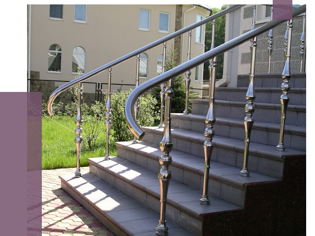 Перила для крыльца в Солнечногорске от 10928 руб. — монтаж ПРОЛЁТ-Слн