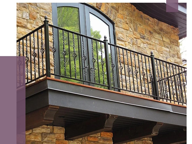 Балконные ограждения в Солнечногорске от 8170 руб. — купить | ПРОЛЁТ-Слн