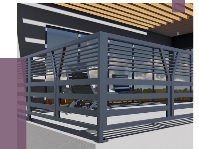 Изготовление балконных ограждений в Солнечногорске от 10928 руб. | ПРОЛЁТ-Слн