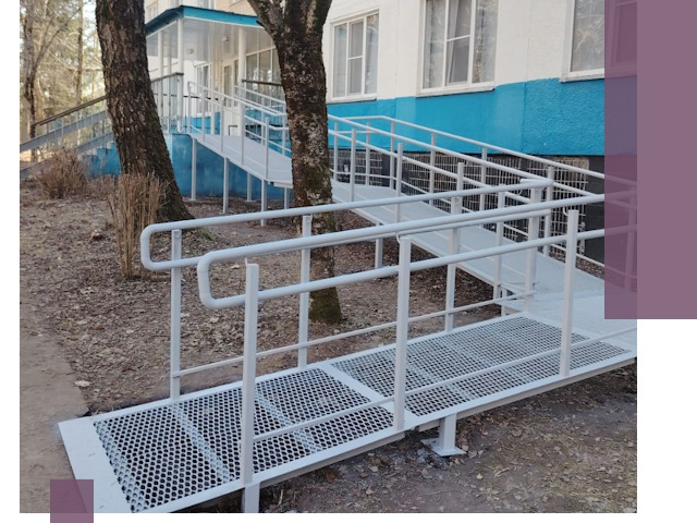 Пандусы под ключ в Солнечногорске: изготовление, монтаж и демонтаж
