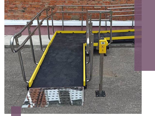 Изготовление наклонных пандусов для инвалидов в Солнечногорске