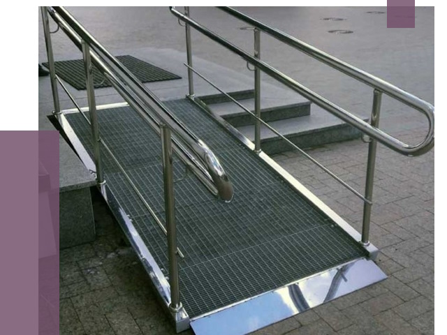 Монтаж пандусов для инвалидов в Солнечногорске от 8764 руб. под ключ | ПРОЛЁТ-Слн