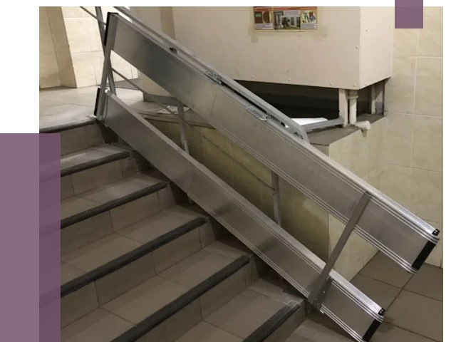 Откидные пандусы в Солнечногорске от 6765 руб. — купить | ПРОЛЁТ-Слн