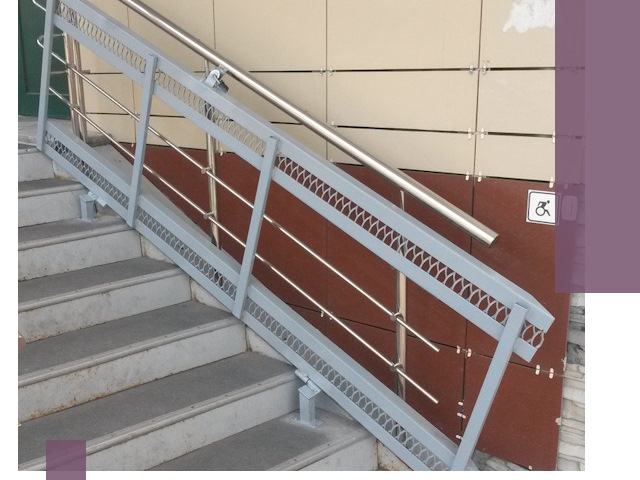 Изготовление откидных пандусов под ключ в Солнечногорске