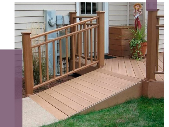 Пандус на крыльцо в Солнечногорске под ключ от 7910 руб. 