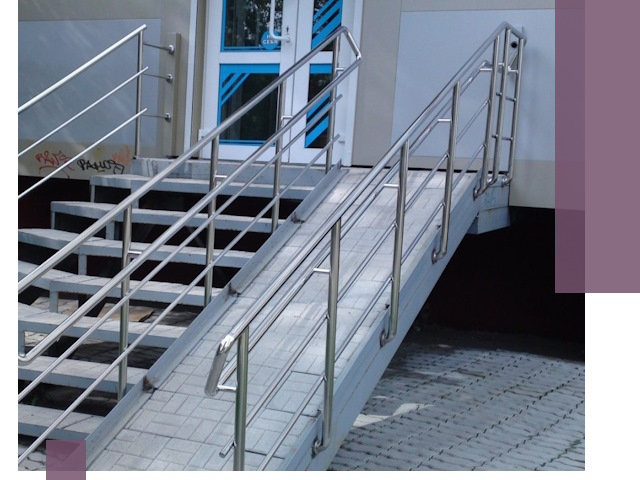 Пандус на крыльцо под ключ в Солнечногорске: монтаж и изготовление