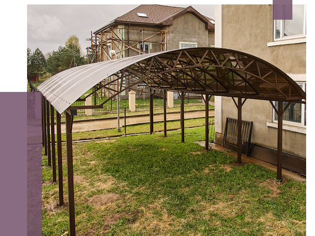 Демонтаж навесов в Солнечногорске от 4684 руб. — разборка и вывоз | ПРОЛЁТ-Слн