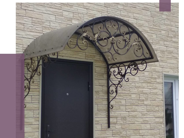 Ремонт козырьков в Солнечногорске от 7546 руб.  | ПРОЛЁТ-Слн