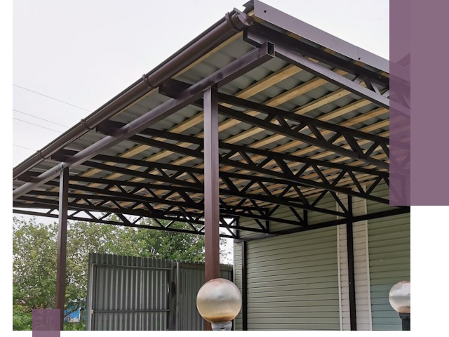 Навесы под ключ в Солнечногорске: изготовление, монтаж и гарантия