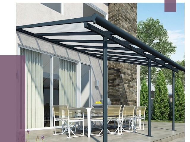 Навесы пристенные в Солнечногорске от 9263 руб. — монтаж и установка | ПРОЛЁТ-Слн