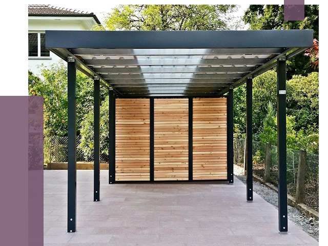 Отдельно стоящие навесы во дворе в Солнечногорске от 81703 руб. | ПРОЛЁТ-Слн