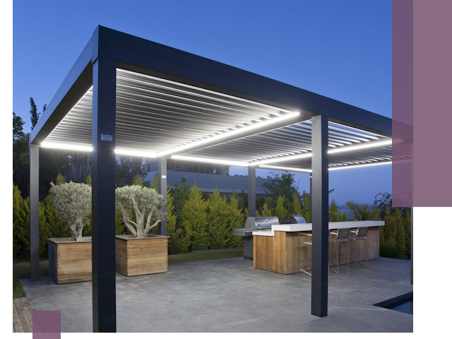 Навесы отдельно стоящие под ключ в Солнечногорске из металла и поликарбоната