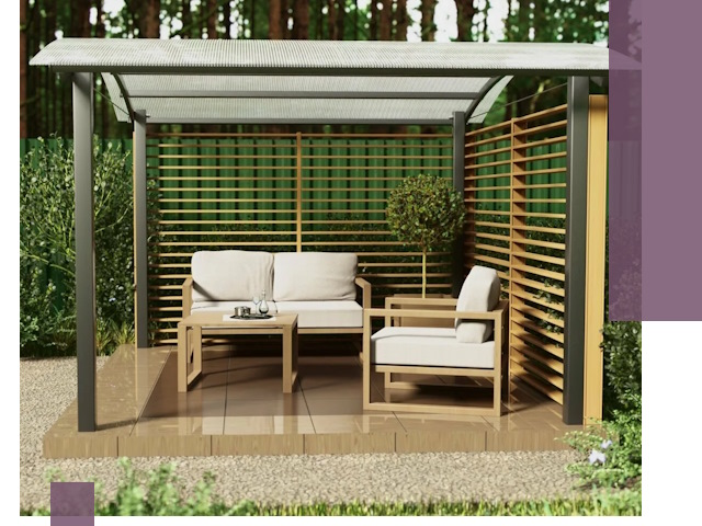 Навесы для дачи в Солнечногорске: изготовление, монтаж и демонтаж