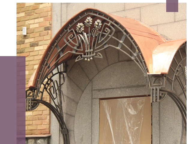 Арочные козырьки в Солнечногорске от 14831 руб. 