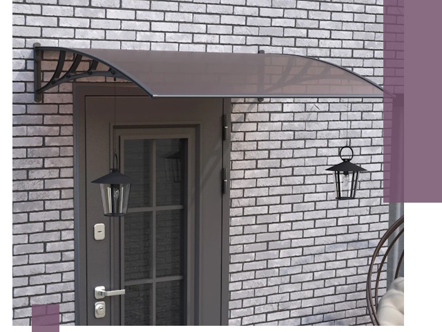 Недорогие козырьки и навесы под ключ в Солнечногорске