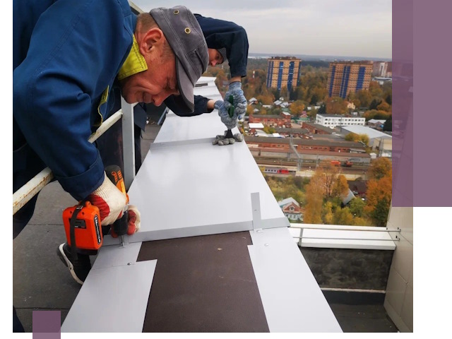 Монтаж парапетов в Солнечногорске — установка прочных металлических ограждений