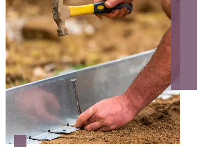 Монтаж металлических бордюров в Солнечногорске быстро и качественно