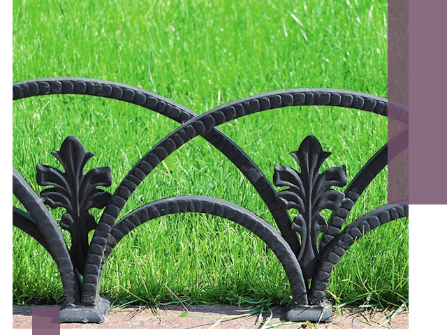 Декоративные металлические бордюры под ключ в Солнечногорске