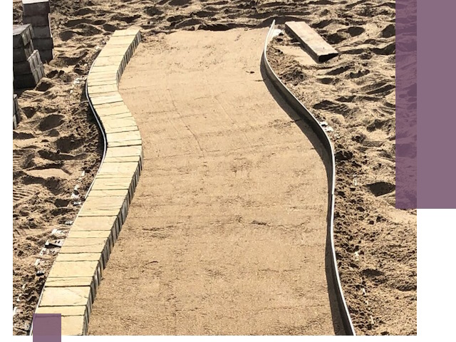 Металлические бордюры для тротуаров в Солнечногорске — прочные и долговечные