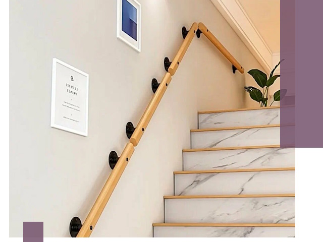 Поручни металлические и деревянные под ключ в Солнечногорске