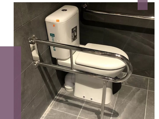 Поручни для санузлов в Солнечногорске от 4371 руб. | ПРОЛЁТ-Слн