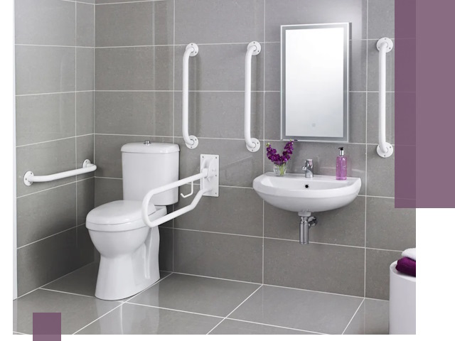 Поручни для санузлов в Солнечногорске: установка, ремонт и монтаж